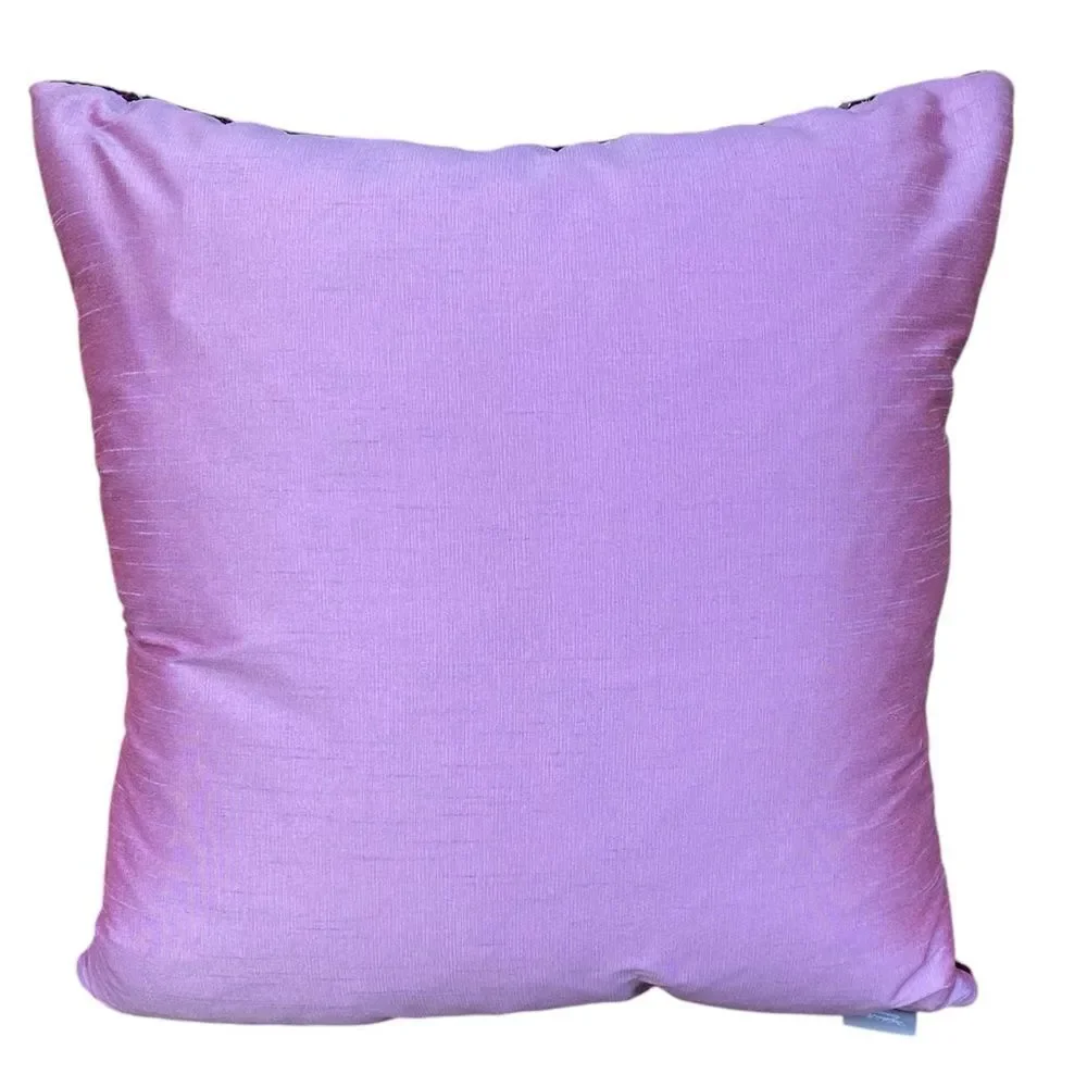 NWOT NEW Three (3) Aviva Stanoff Sequin Hot Pink/Silver/Black Luxury Pillows